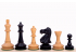 Piezas de ajedrez Blackmore ebonisadas 4''